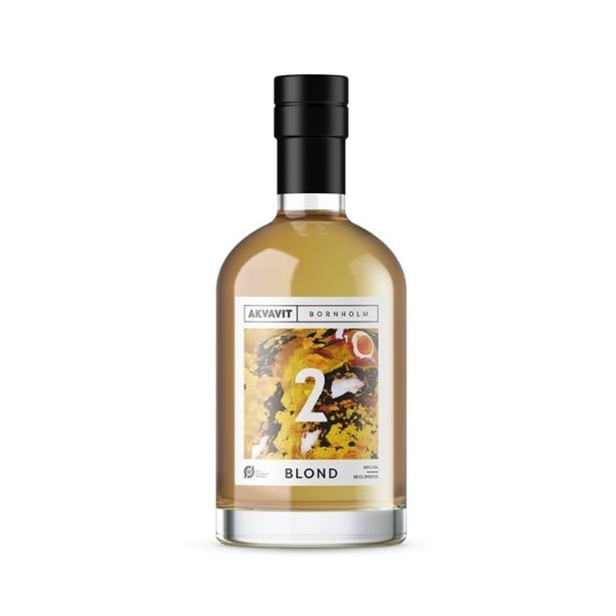 Blond Gylden Akvavit 40% 50 Cl