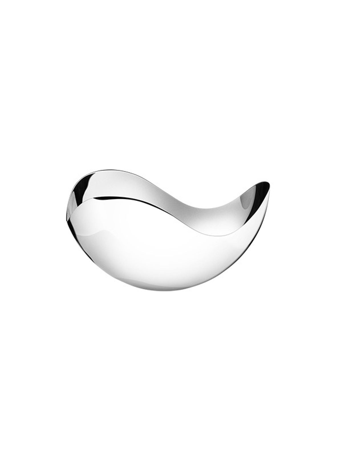 Bloom blank skål, petit fra Georg Jensen