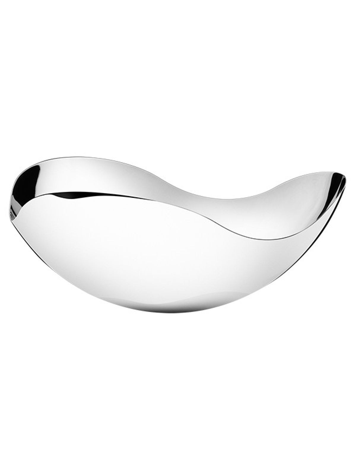 Bloom blank skål, stor fra Georg Jensen