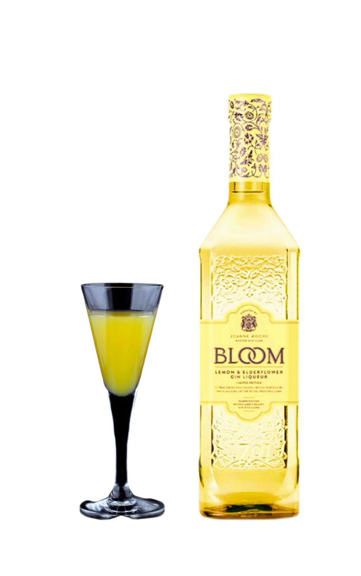 Bloom Lemon & hyldeblomst Gin Likør