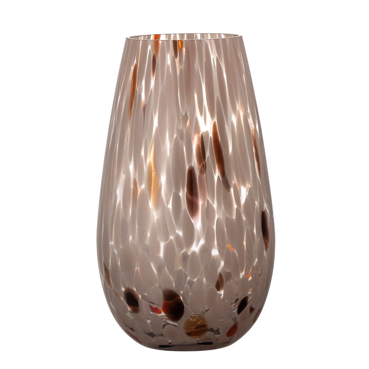 BLOOMINGVILLE Artem Vase, Brun, Glas