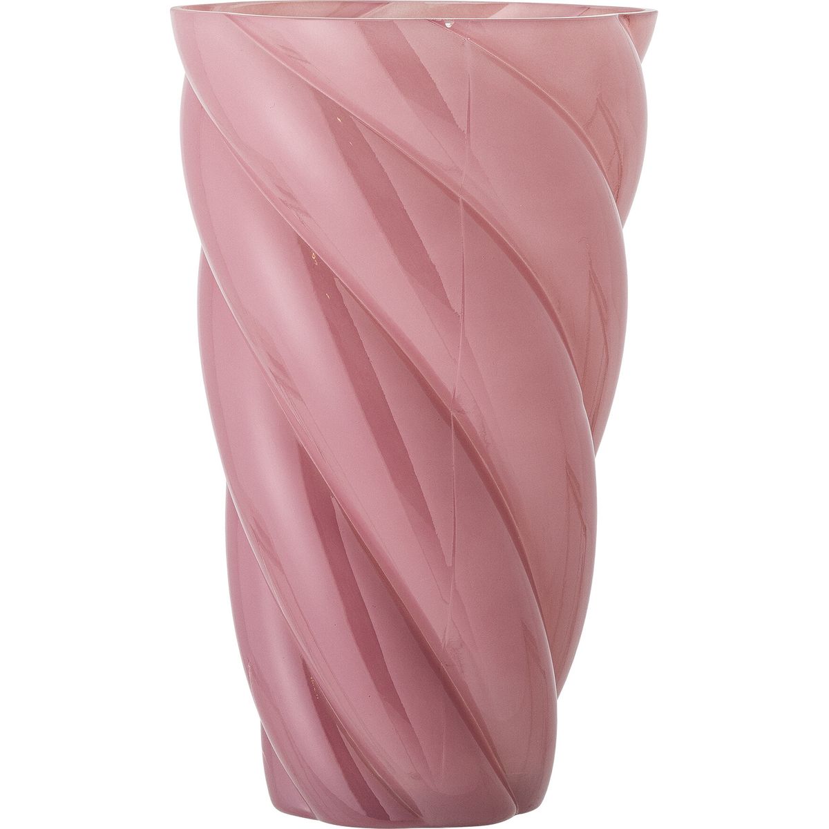 Bloomingville - Callo Vase - Rosa - Glas - H 29 Cm