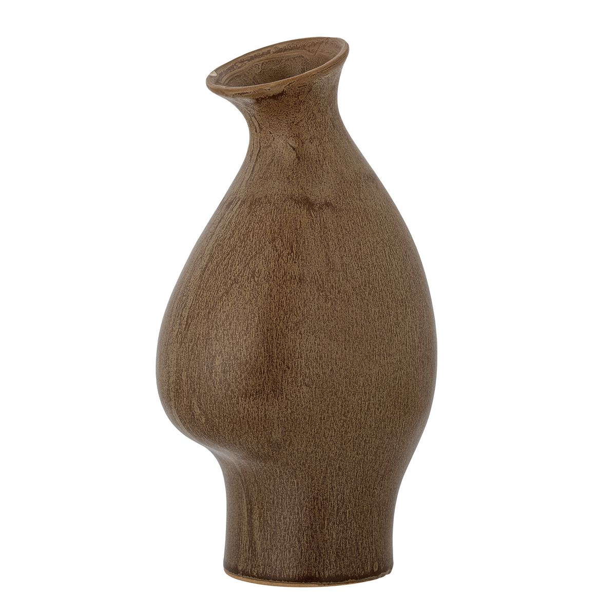 BLOOMINGVILLE Celin Vase, Brun, Stentøj