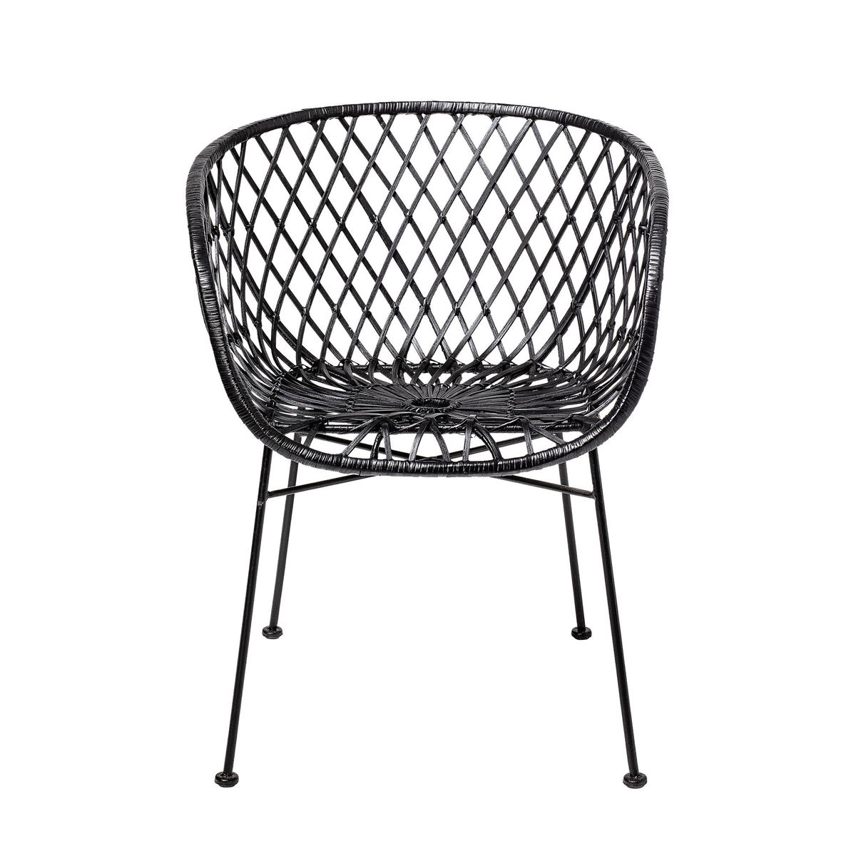 BLOOMINGVILLE KAMA LOUNGESTOL RATTAN SORT - 76