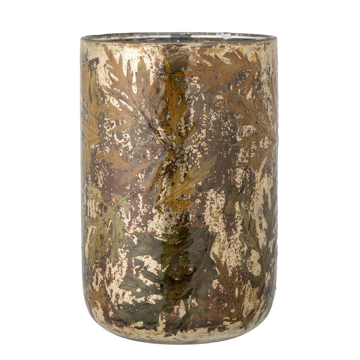 Bloomingville Kamissa Vase, Guld, Glas