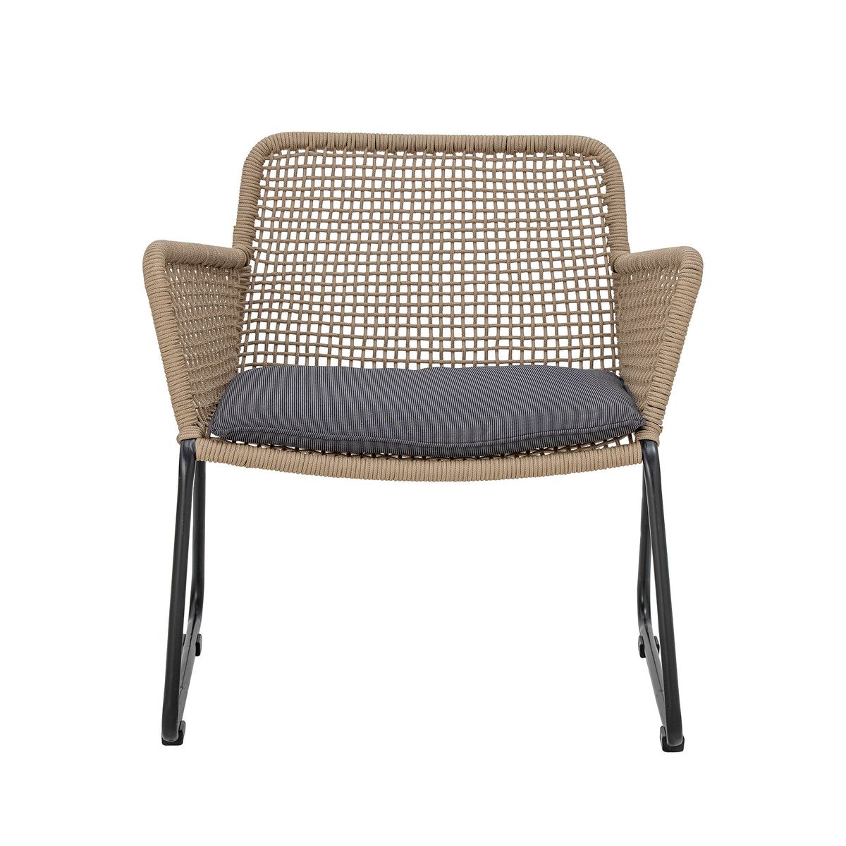 BLOOMINGVILLE MUNDO LOUNGESTOL METAL BRUN - 77