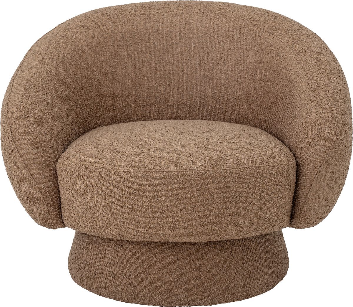 Bloomingville - Ted Loungestol - Brun - Polyester Stof