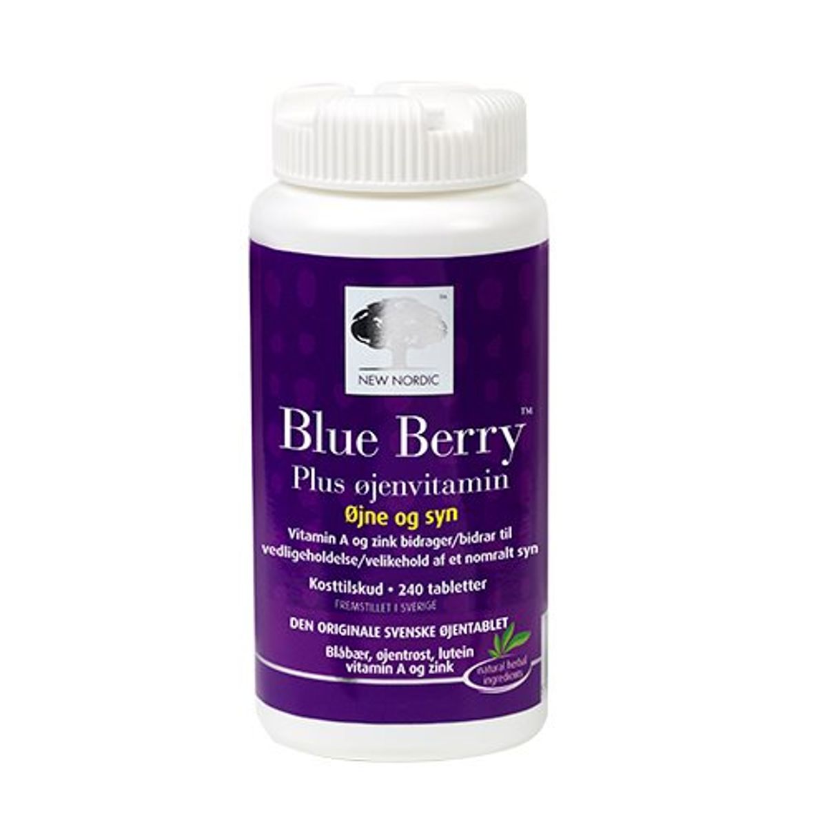 Blue Berry Plus Øjenvitamin - 240 tabl.