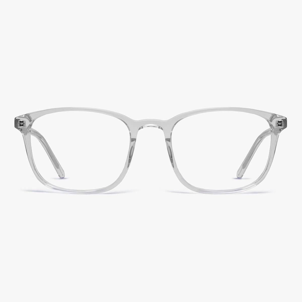 Blue light briller +2.5 -Women's Ebeltoft Crystal White - Luxreaders