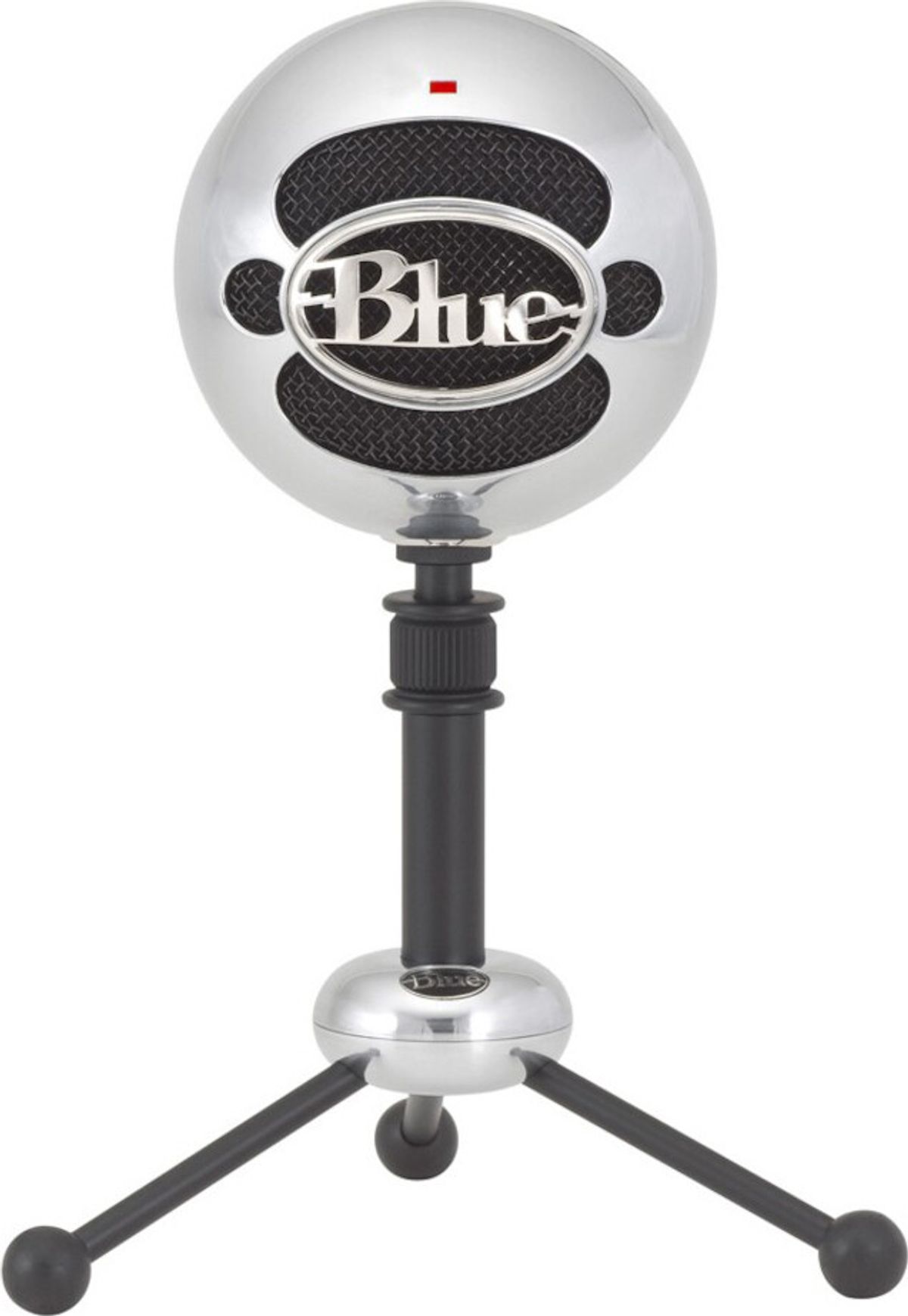 Blue Snowball Usb Mikrofon Til Pc - Børstet Aluminium