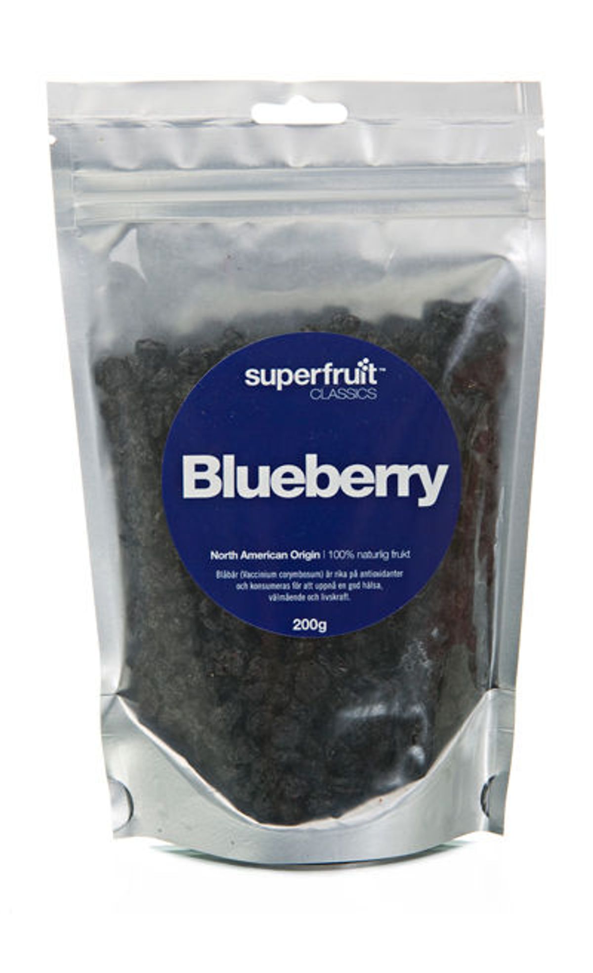 Blueberries Blåbær - Superfruit, 200g.