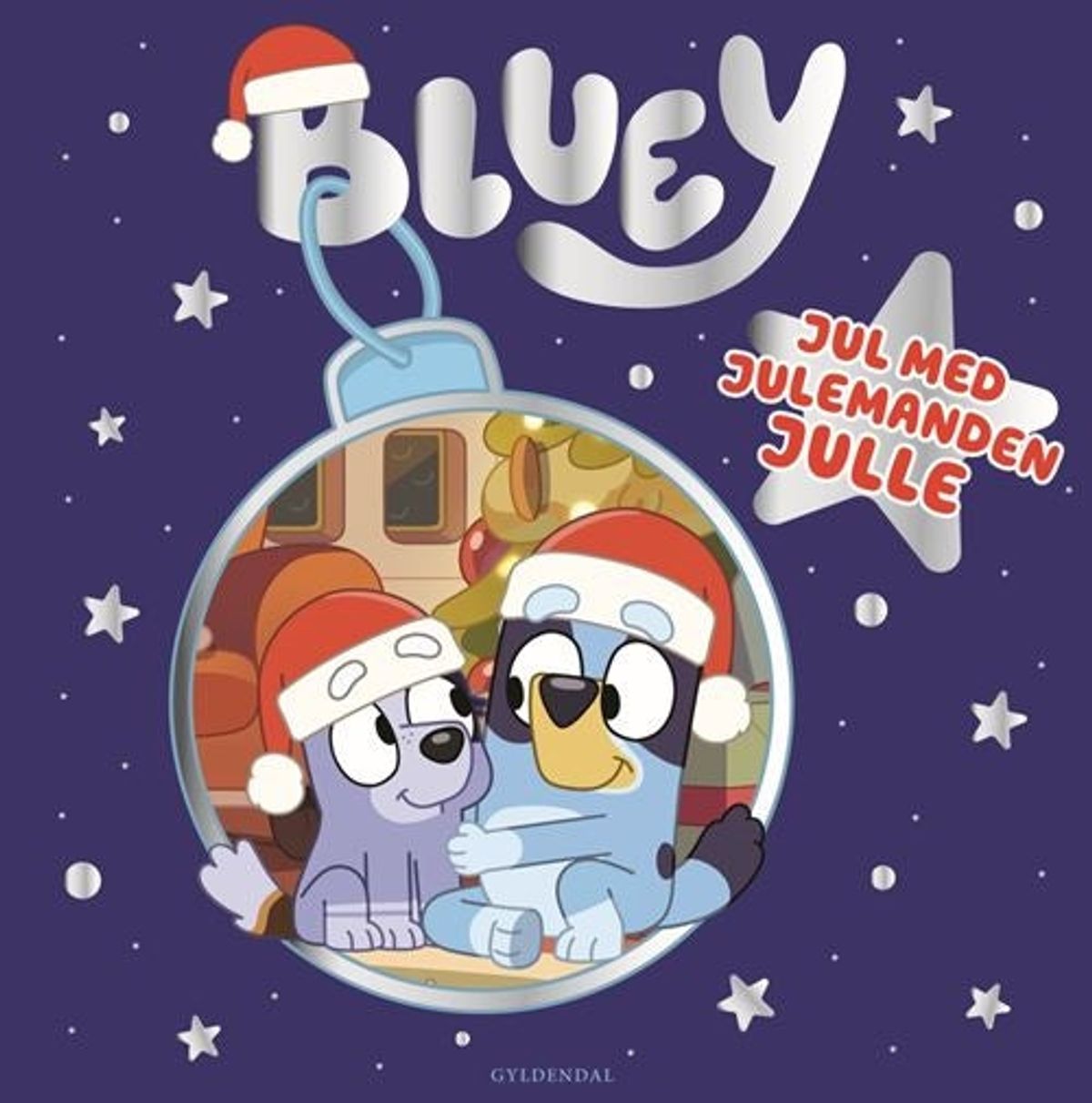 Bluey Jul med julemanden Julle