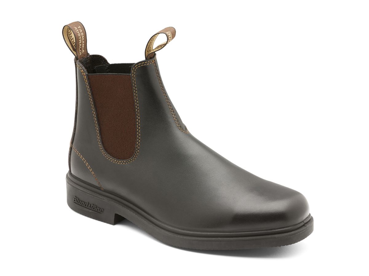 Blundstone Model 062 Dress Boots - Stout Brown Premium Oil Tanned - 44½