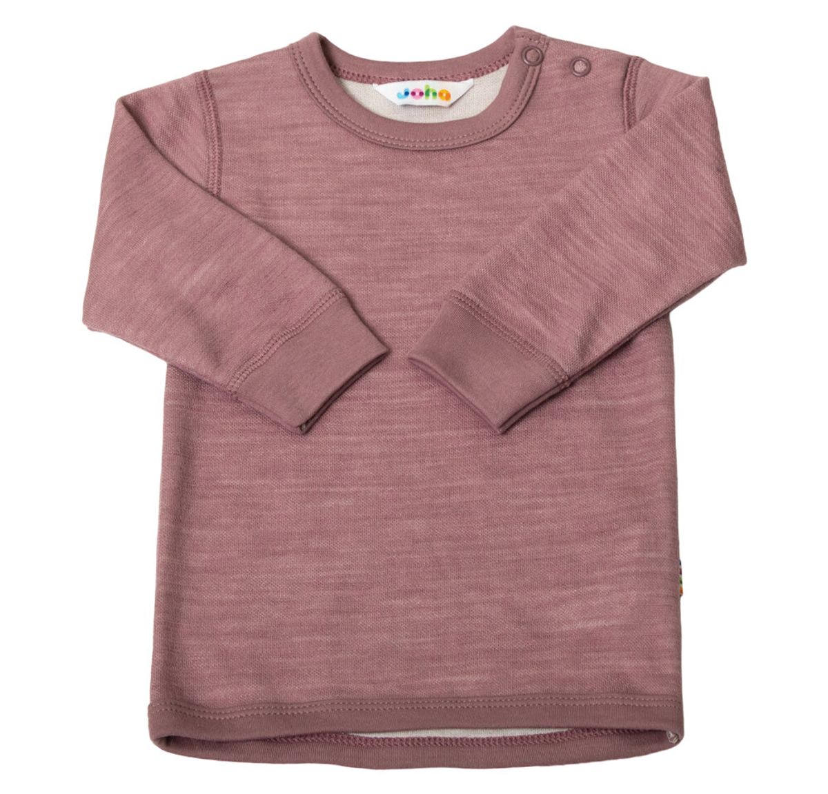 Bluse med lange ærmer - Rose - 60