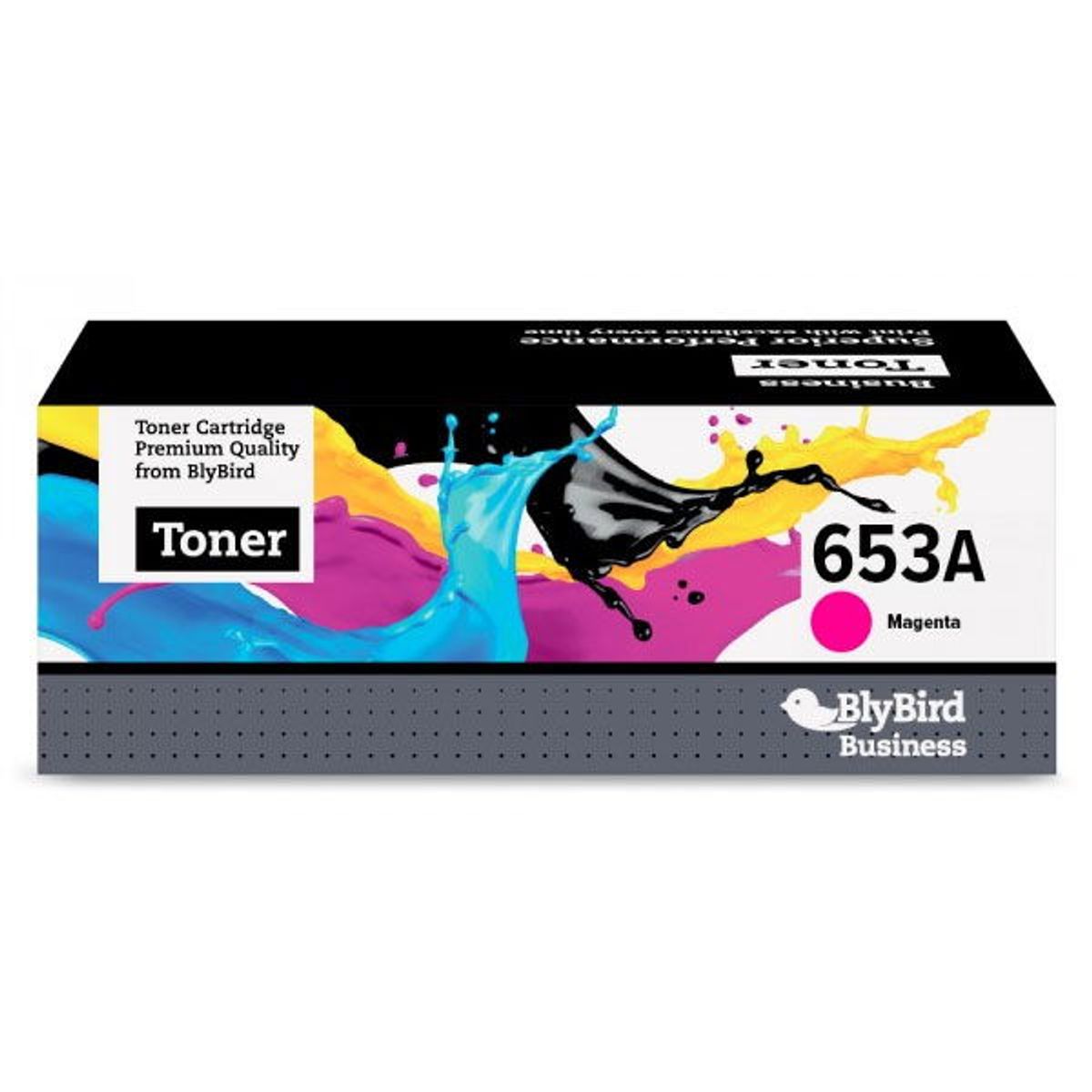 BlyBird 653A CF323A Magenta Lasertoner, 16.500 sider