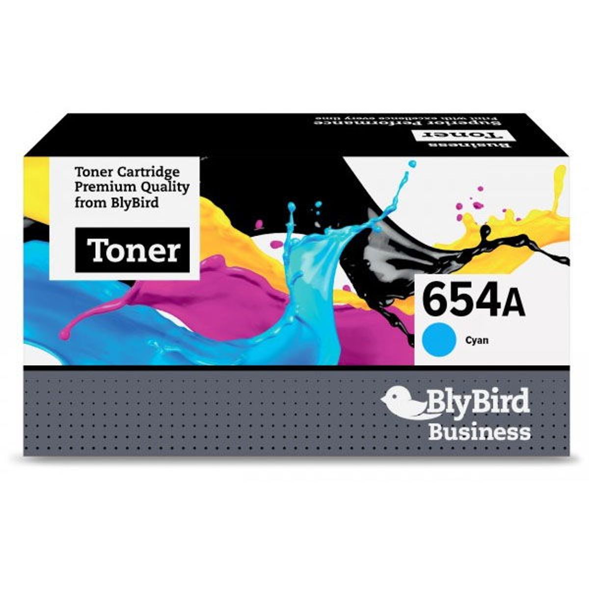 BlyBird 654A CF331A Cyan Lasertoner, 15.000 sider