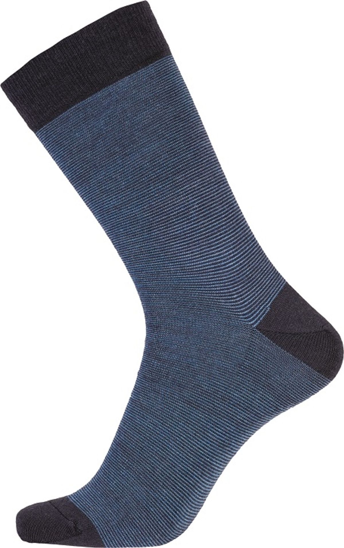 Blå Egtved Twin Sock Uldstrømper Str. 40-45