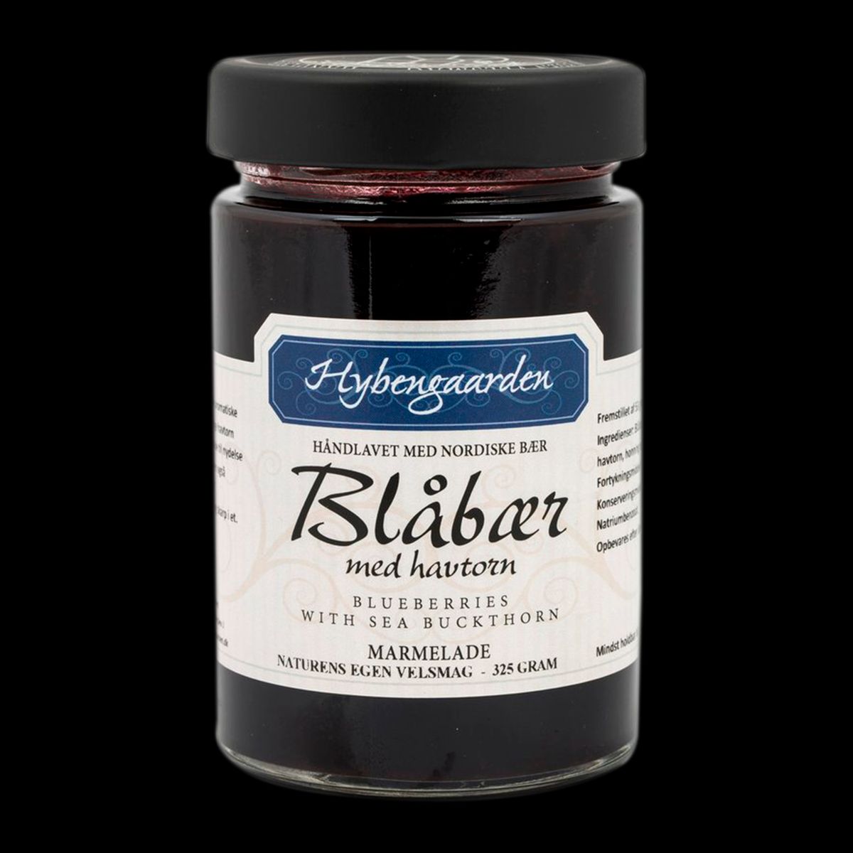 Blåbær/Havtorn marmelade 325g