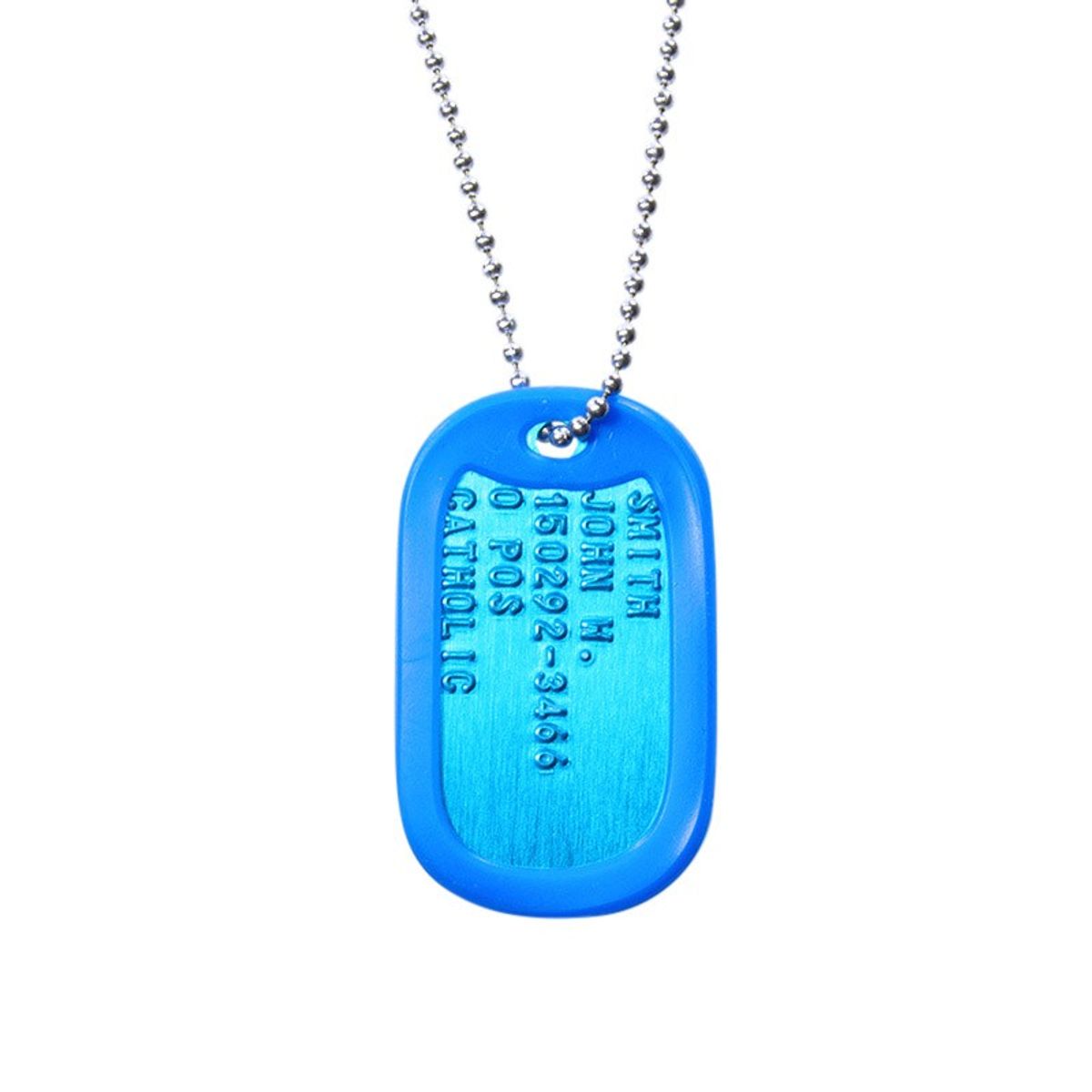 Blåt Dogtag, 1 stk