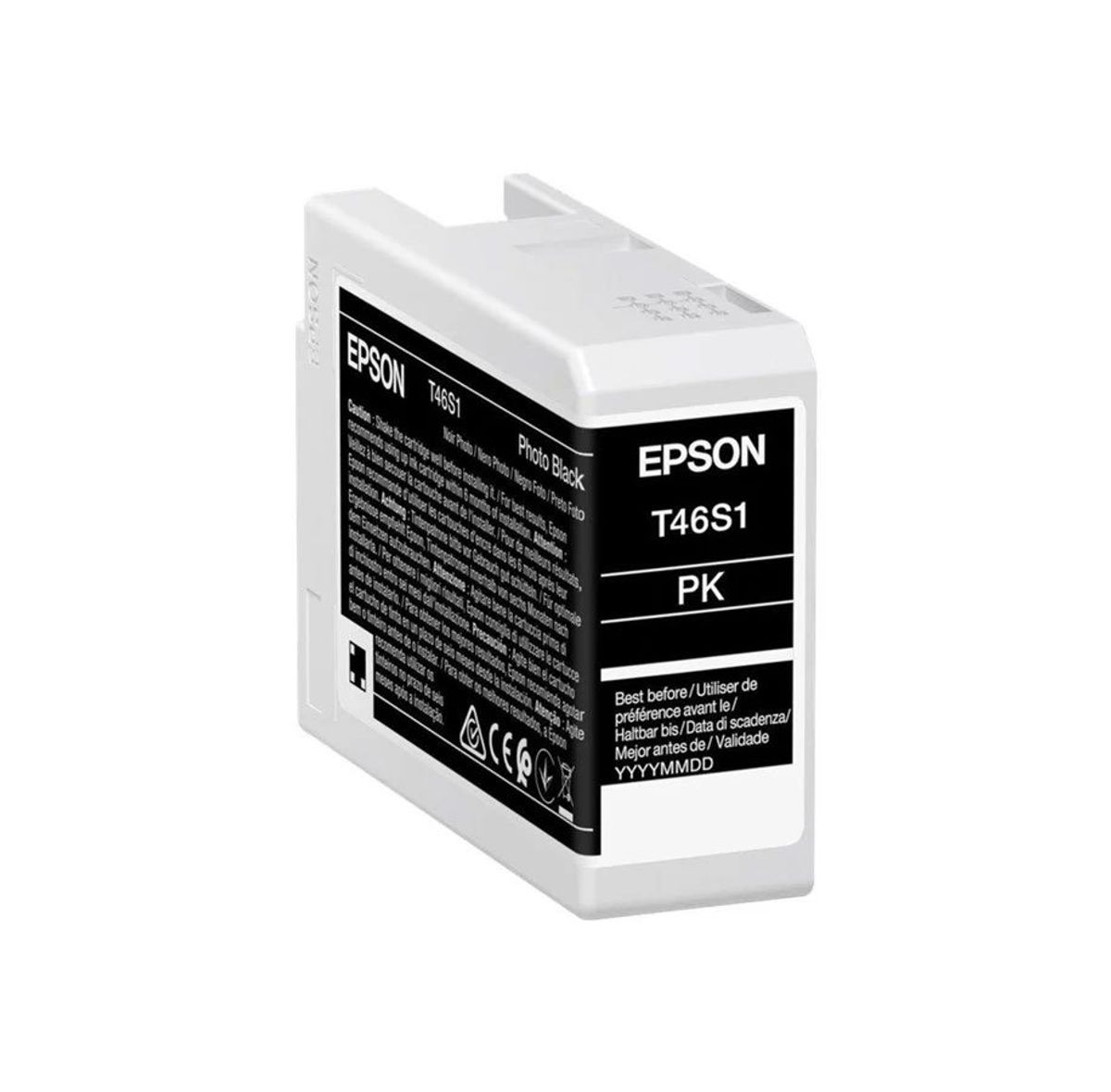 Blækpaptron Epson foto sort T46S 1 UltraChrome Pro 10 blæk 26ml