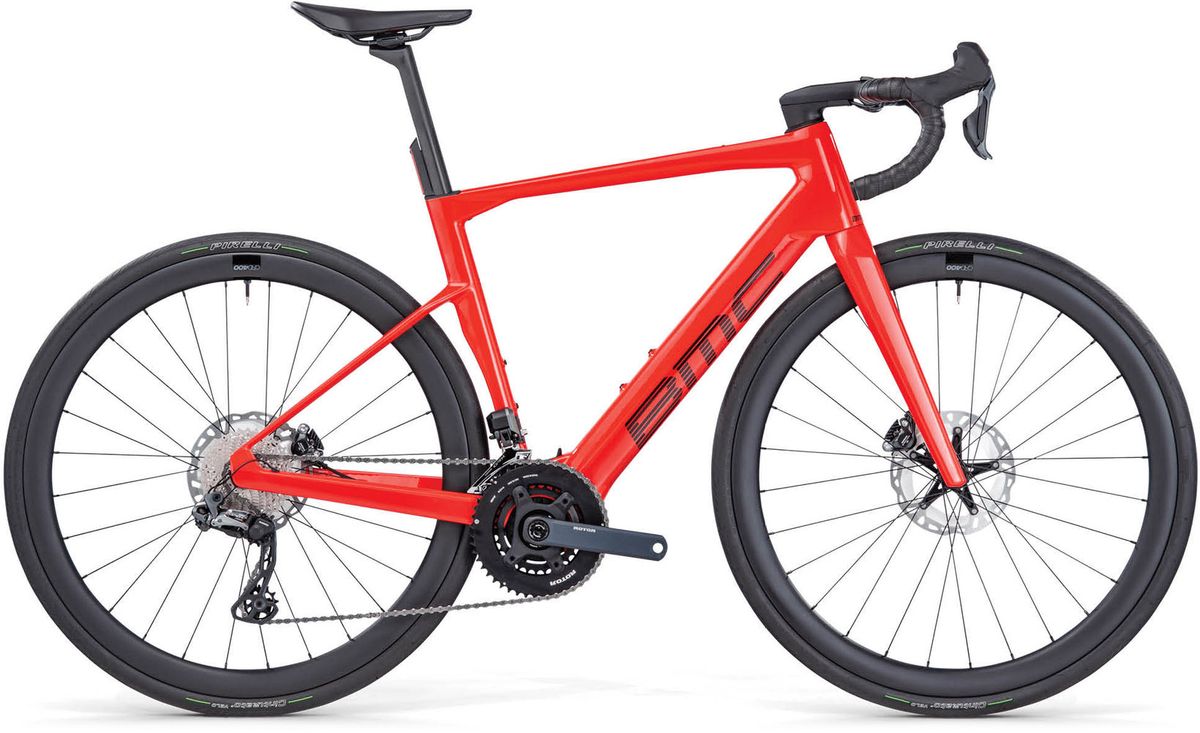 BMC Roadmachine 01 AMP TWO 2024 - Neon Red / Black