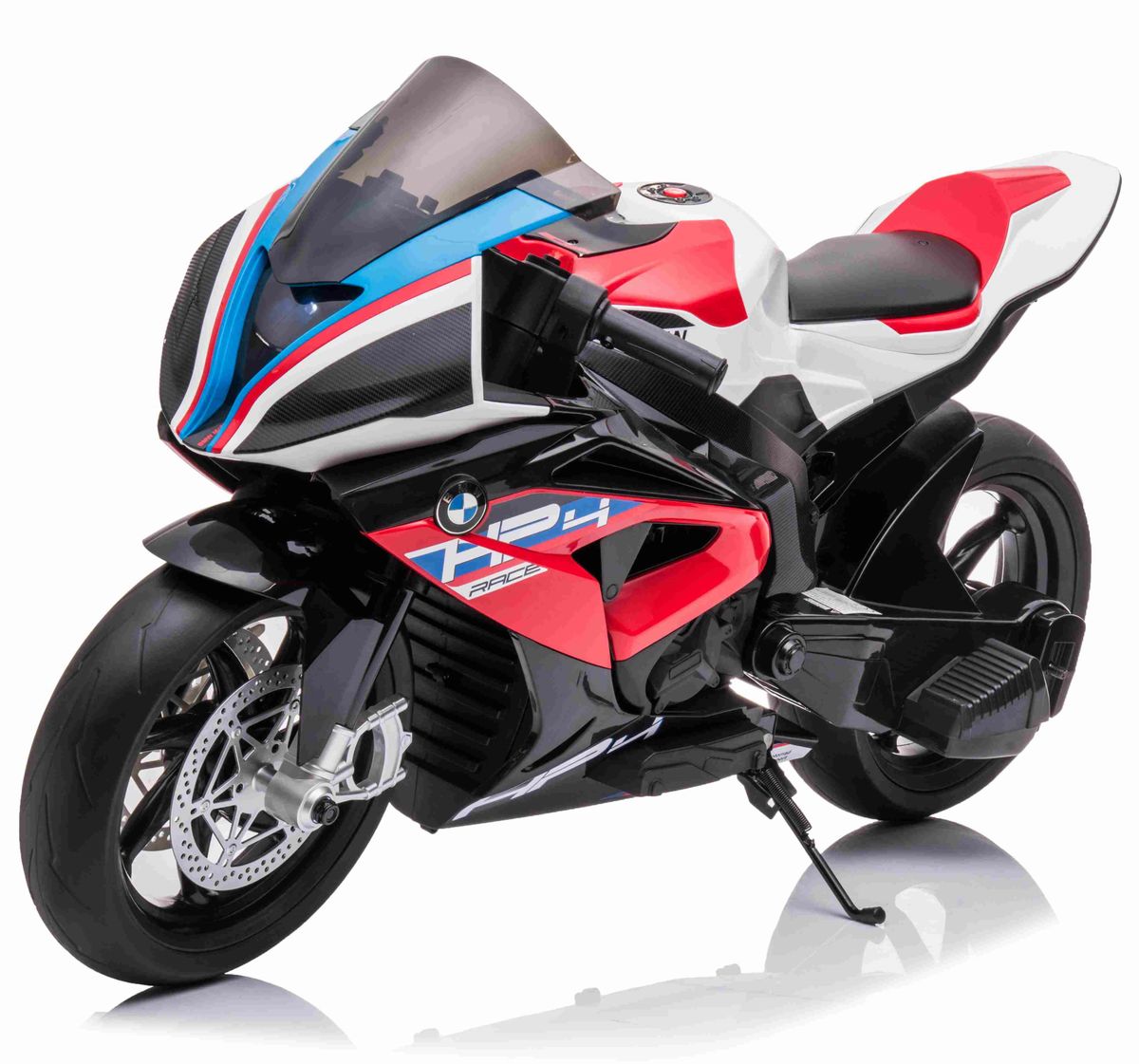 BMW HP4 EL Motorcykel XL til børn 12V, Rød