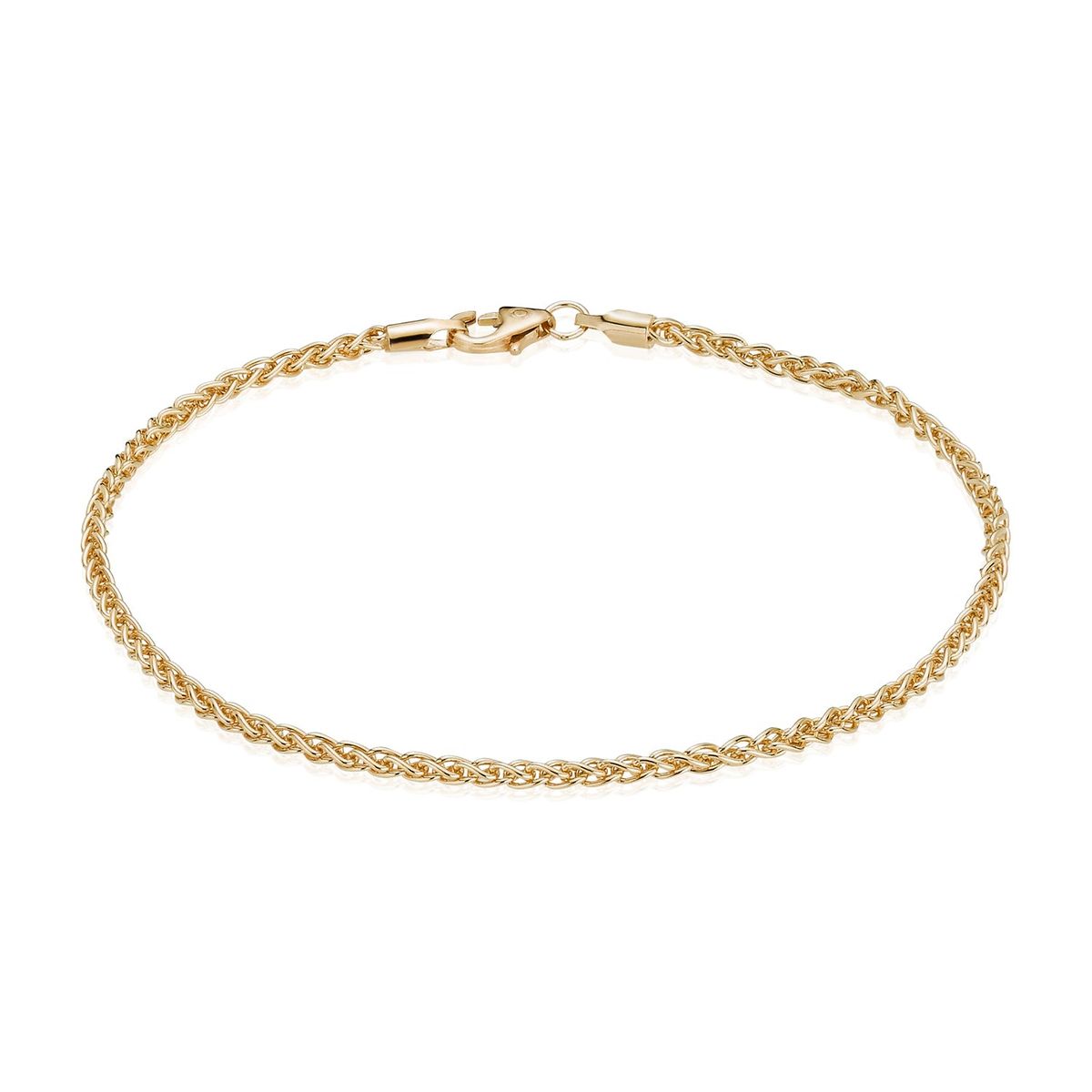 BNH - Hvede armbånd, 18,5 cm 14 kt. guld