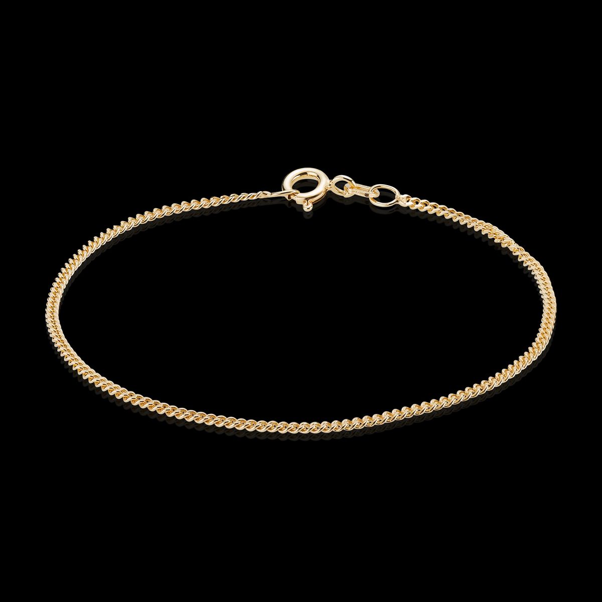 BNH - Panser Facet armbånd 0,65 mm 8 kt. guld