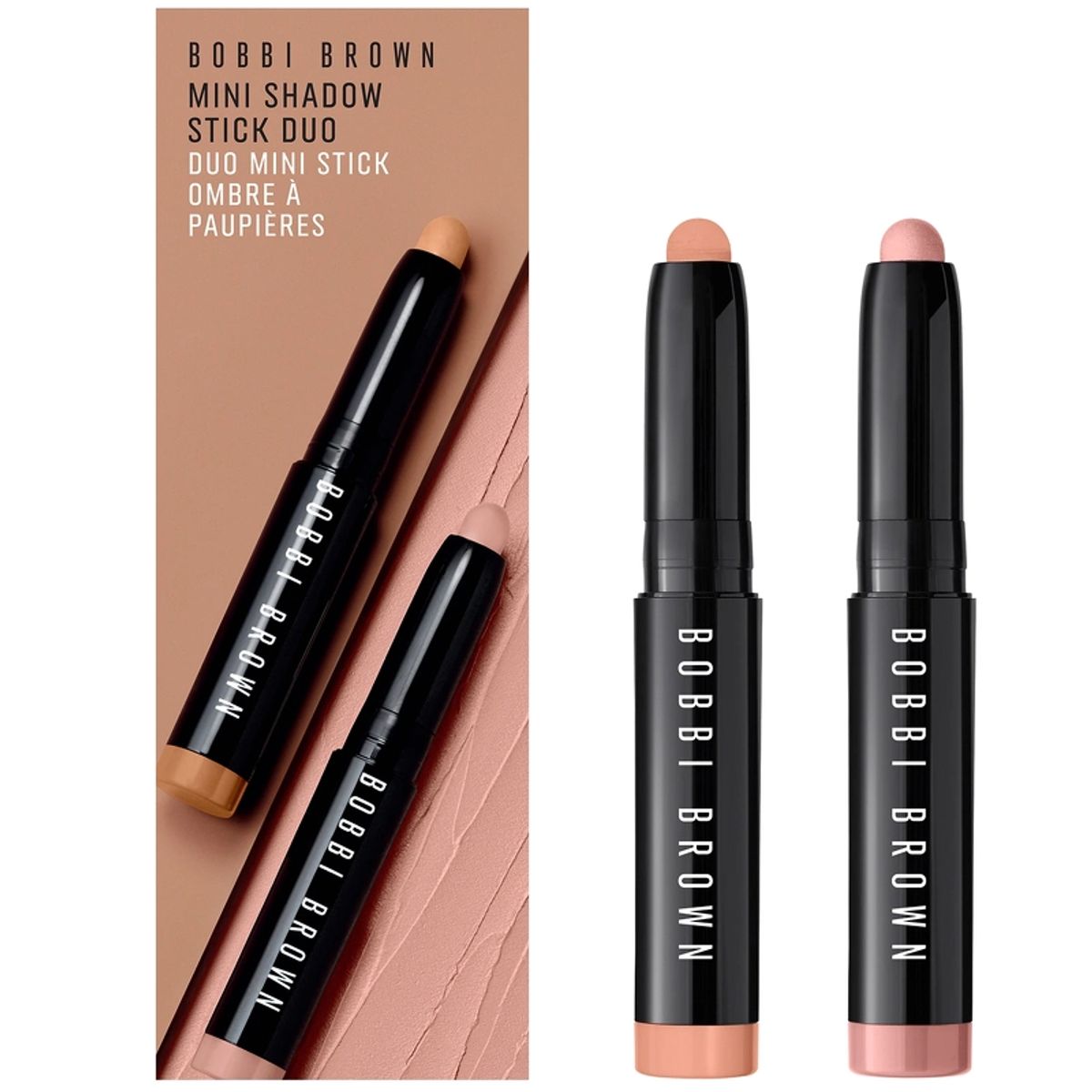 Bobbi Brown Mini Shadow Stick Duo 2 x 0,9 gr. - Toast/Antique Rose (Limited Edition)