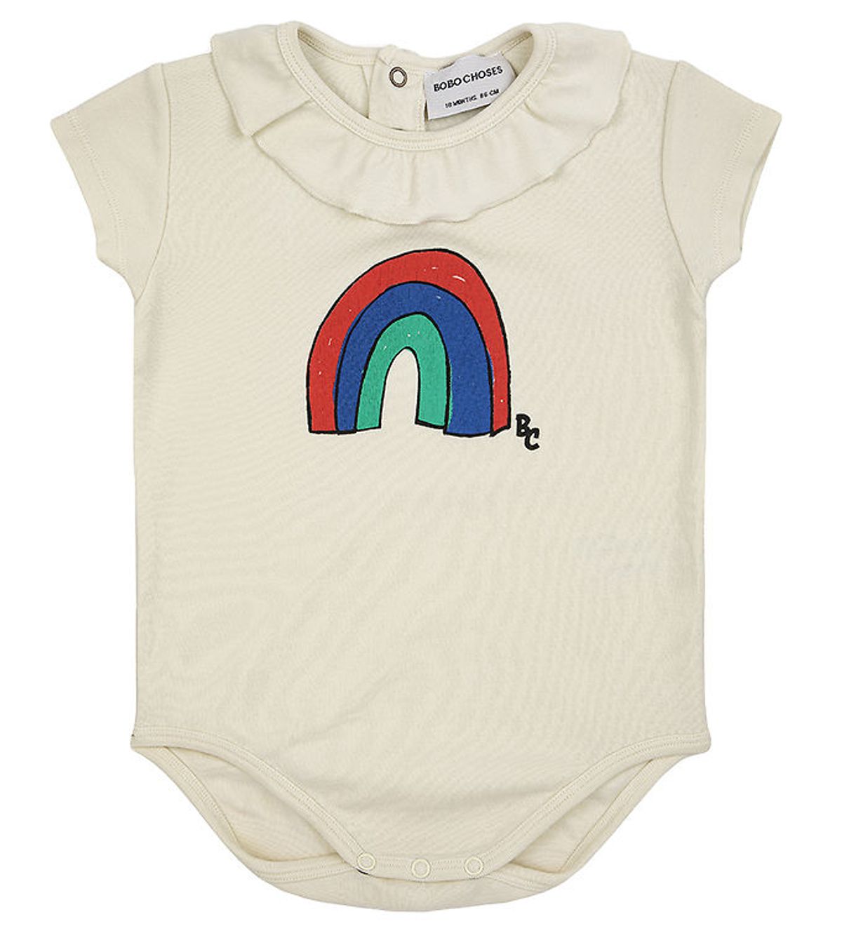 Bobo Choses Body k/æ - Rainbow - Off White