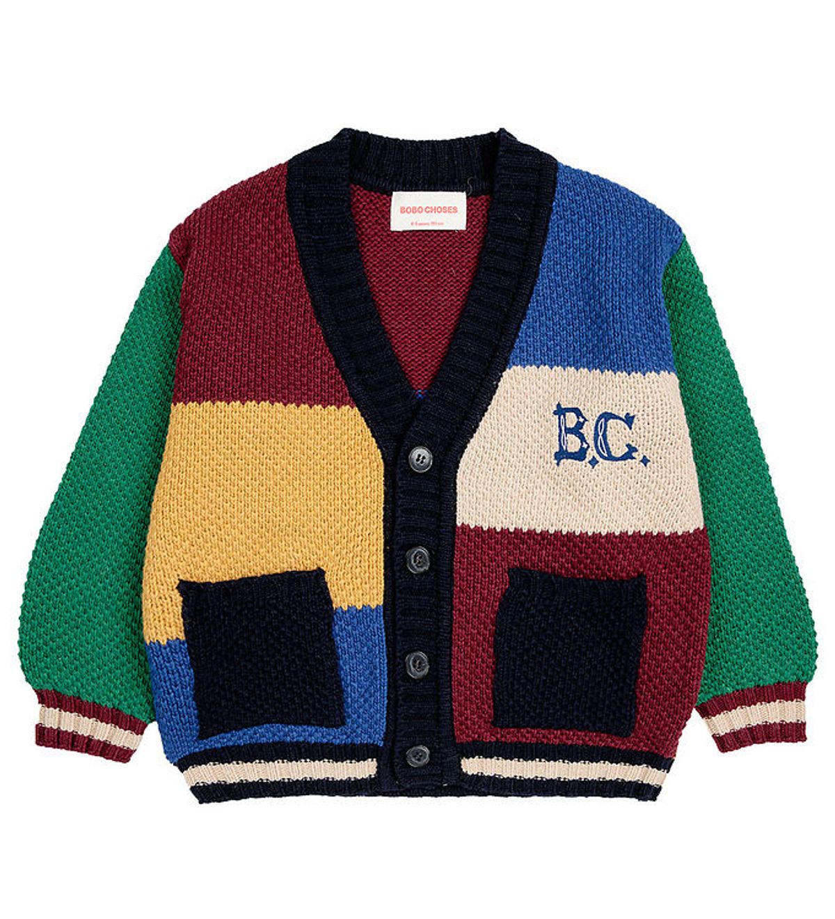 Bobo Choses Cardigan - Uld - Multicolor