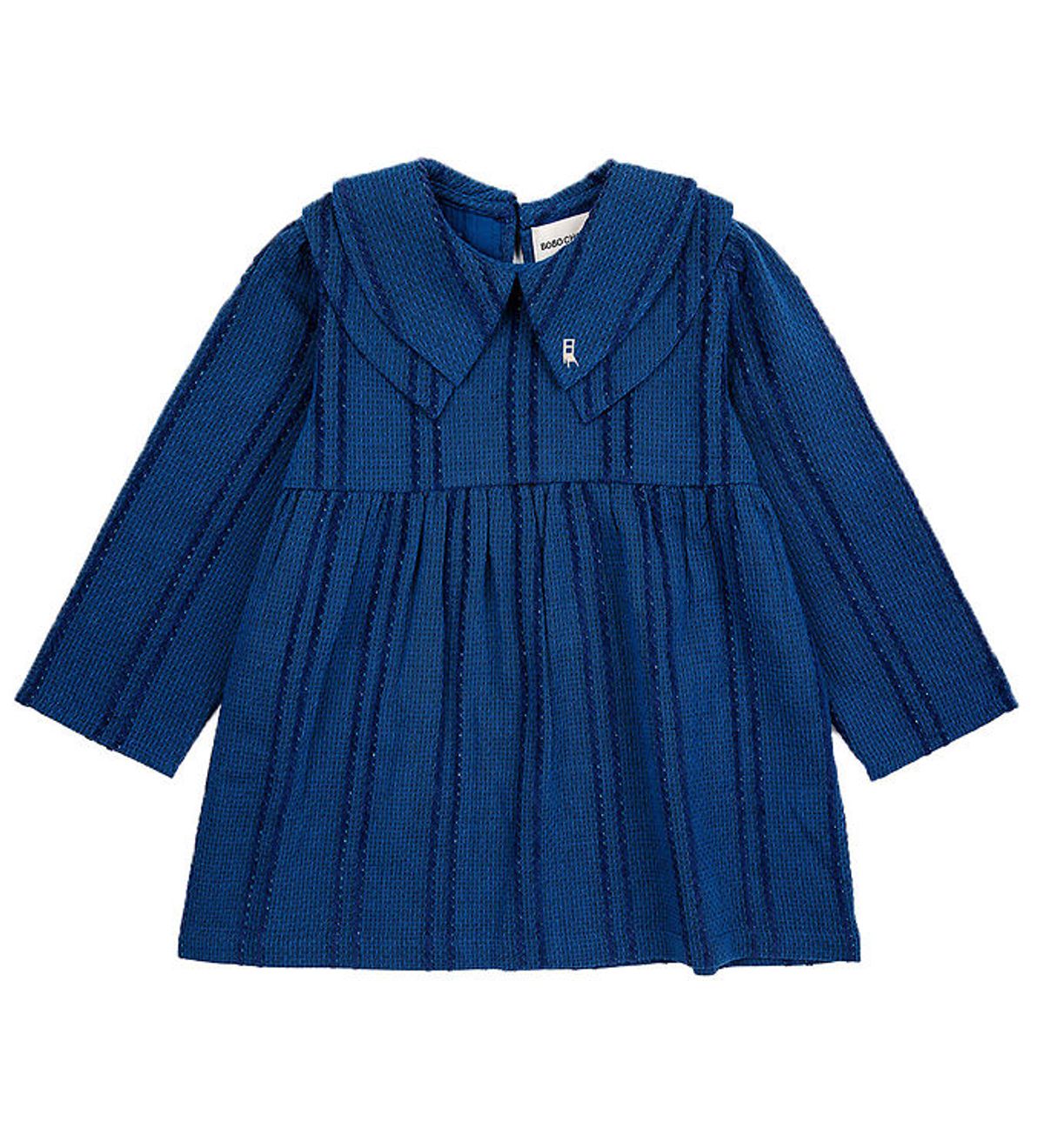 Bobo Choses Kjole - Baby Lurex Striped - Blå