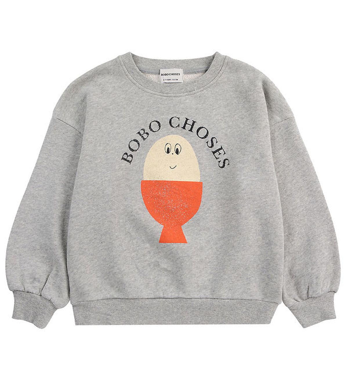 Bobo Choses Sweatshirt - Morning Egg - Heather Grey