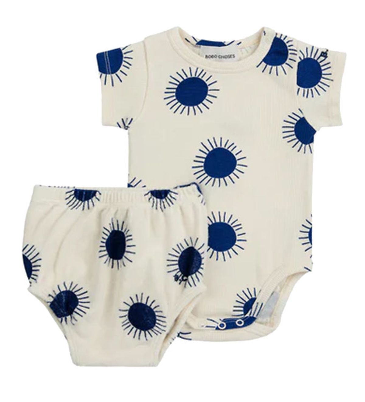 Bobo Choses Sæt - Body k/æ/Bloomers - Offwhite