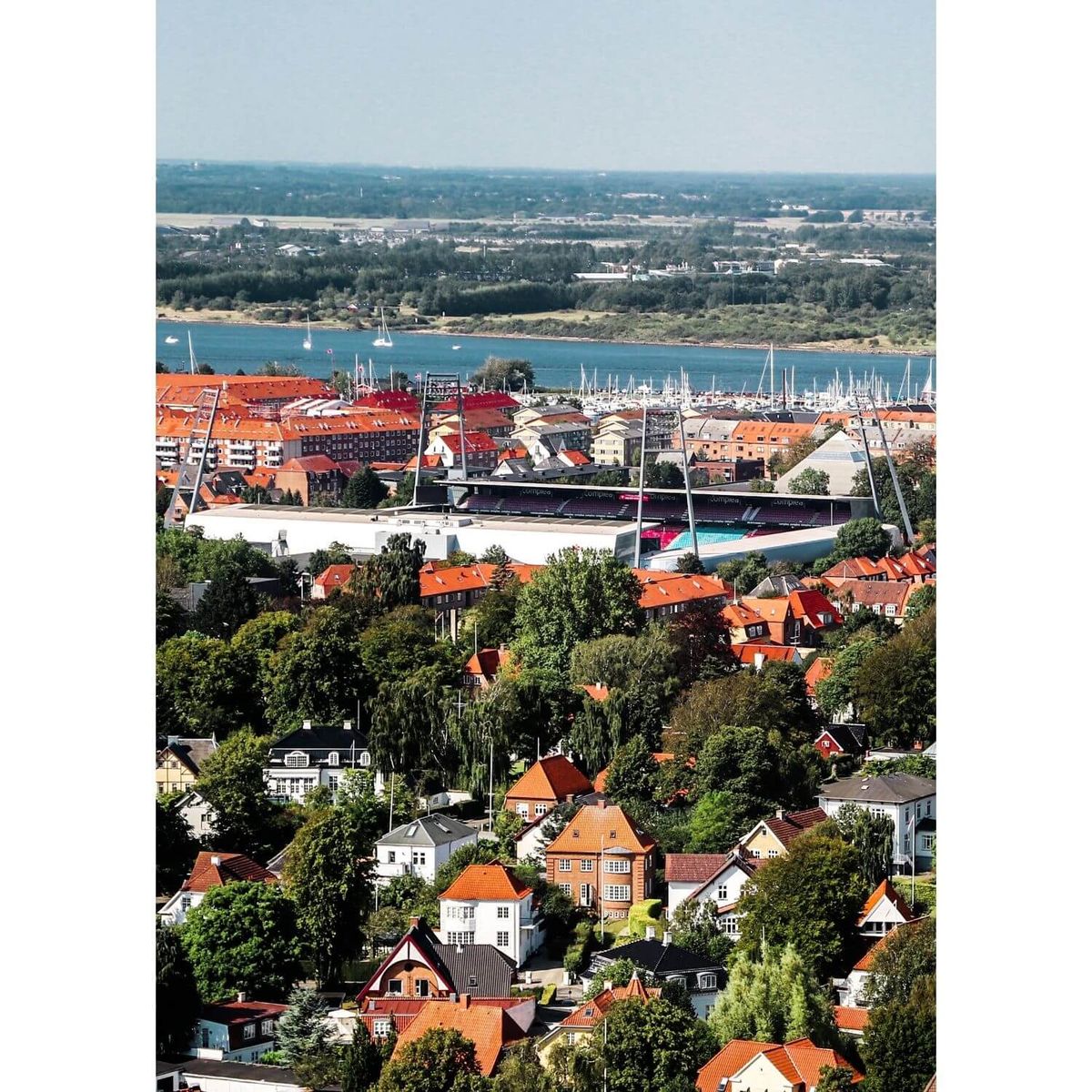 BOBO X BRANDT A Aalborg plakat af Stadion (flere størrelser)