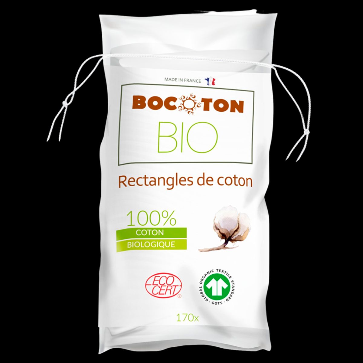 Bocoton Cotton Pads Ø (170 stk)