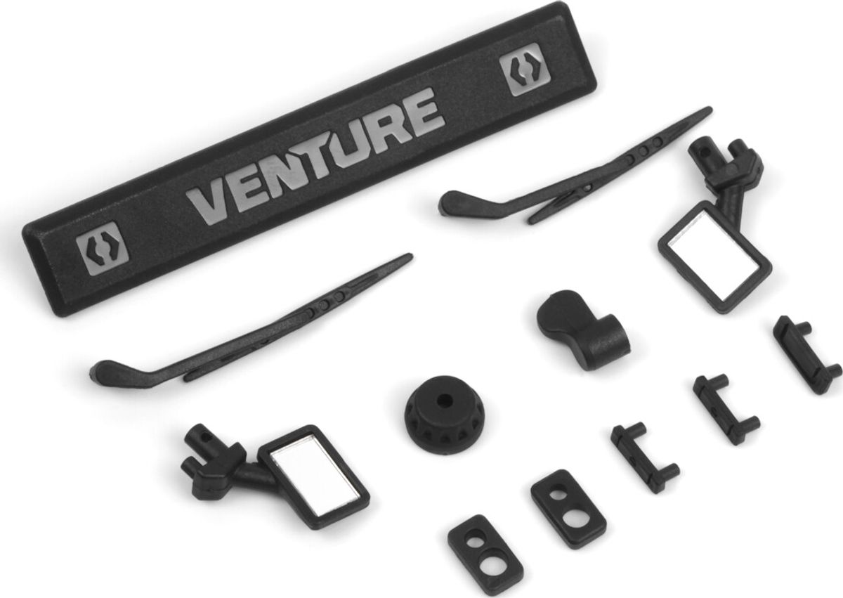 Body Accessory Set Type 1 (black) - Hp160847 - Hpi Racing