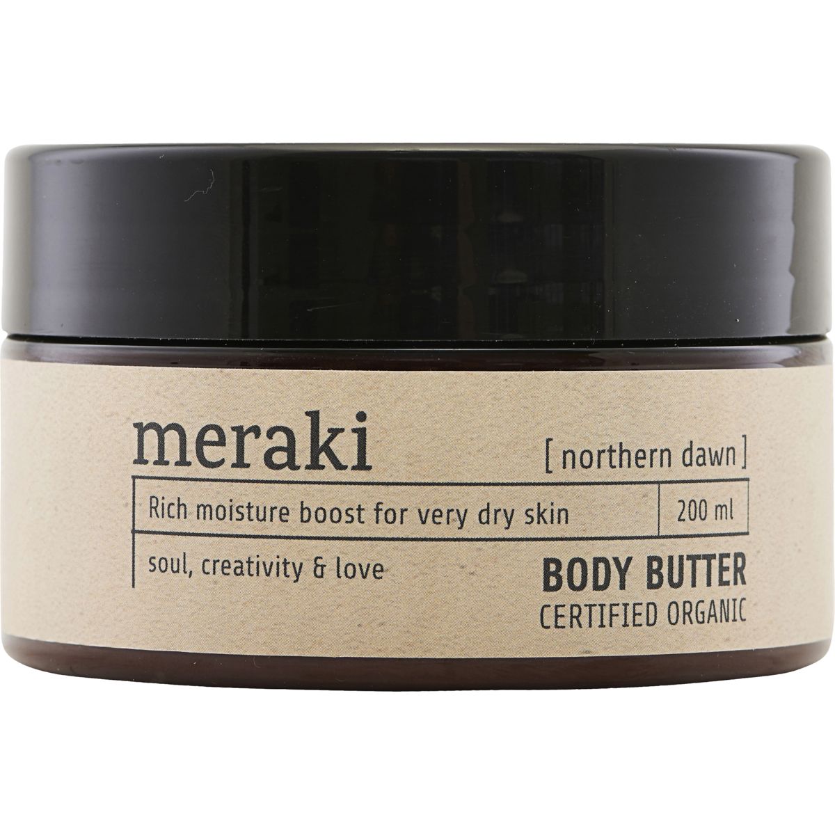 Body butter, Northern dawn, Brun