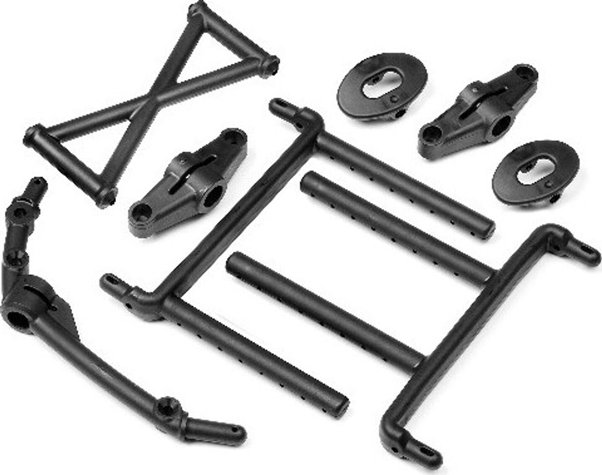 Body Mount Set (front/rear) - Hp85417 - Hpi Racing