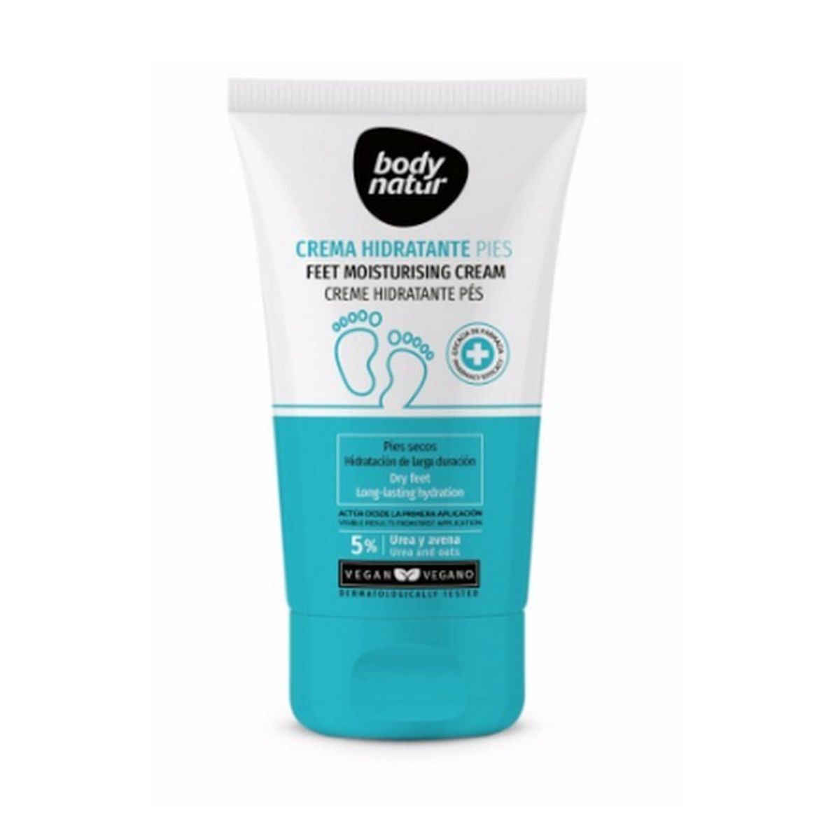 Body Natur - Feet Moisturising Cream - 100 ml