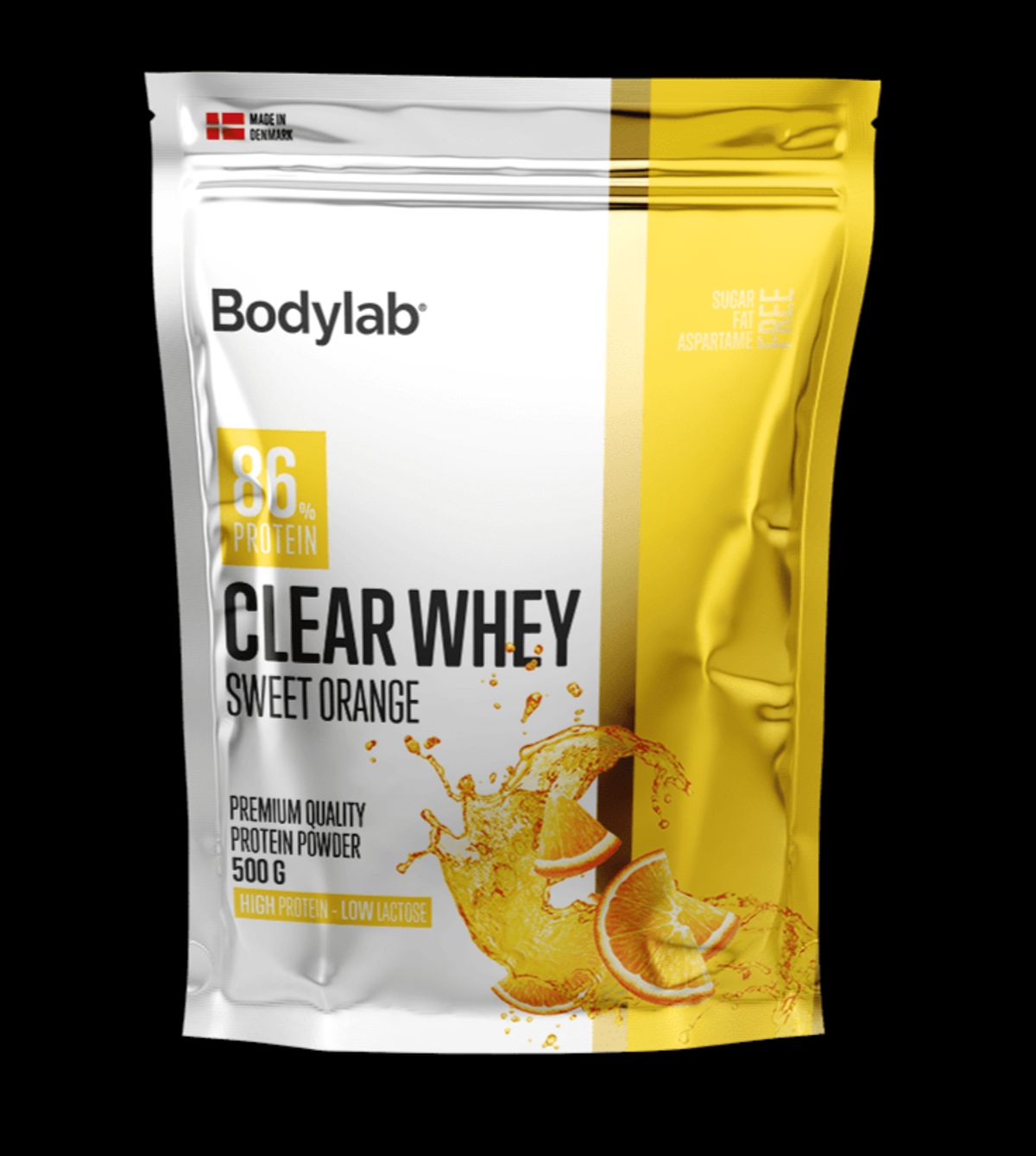 Bodylab Clear Whey Sweet Orange, 500 g.