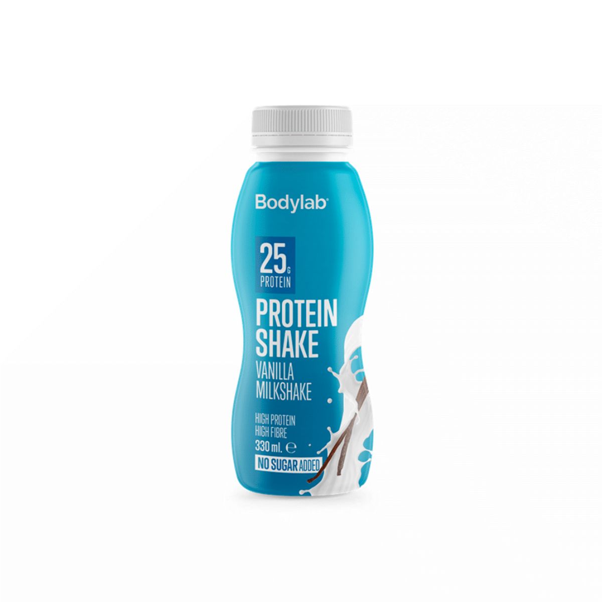 Bodylab Protein Shake (330ml) - Vanilla Milkshake - OBS! BEDST FØR 16/12-24