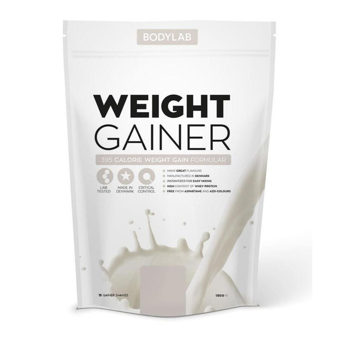 Bodylab Weight Gainer Vanilla Milkshake, 1,5kg.