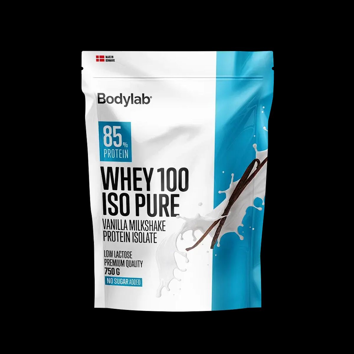 Bodylab Whey 100 ISO Pure - vanilla milkshake, 750g