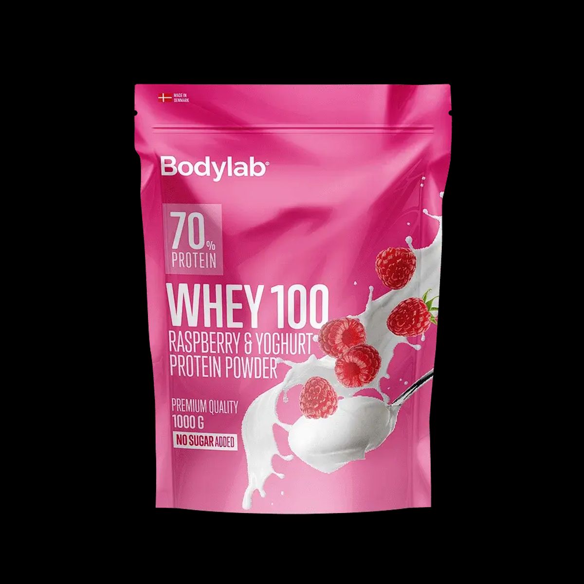 Bodylab Whey 100 - raspberry & yoghurt, 1kg