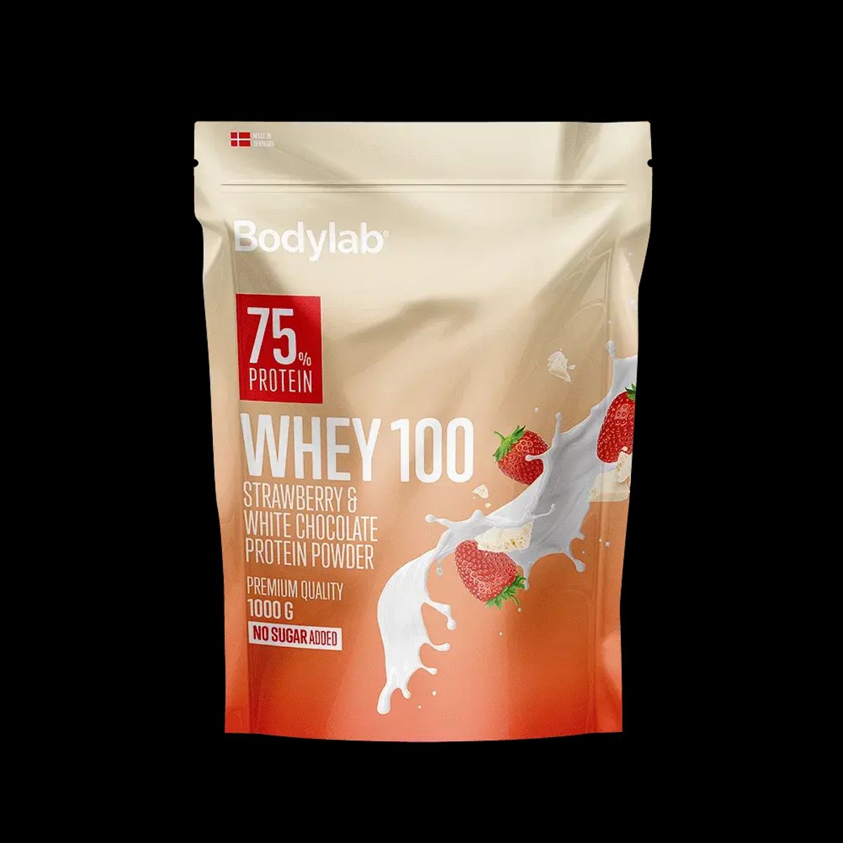 Bodylab Whey 100 Strawberry & White Chocolate, 1kg.