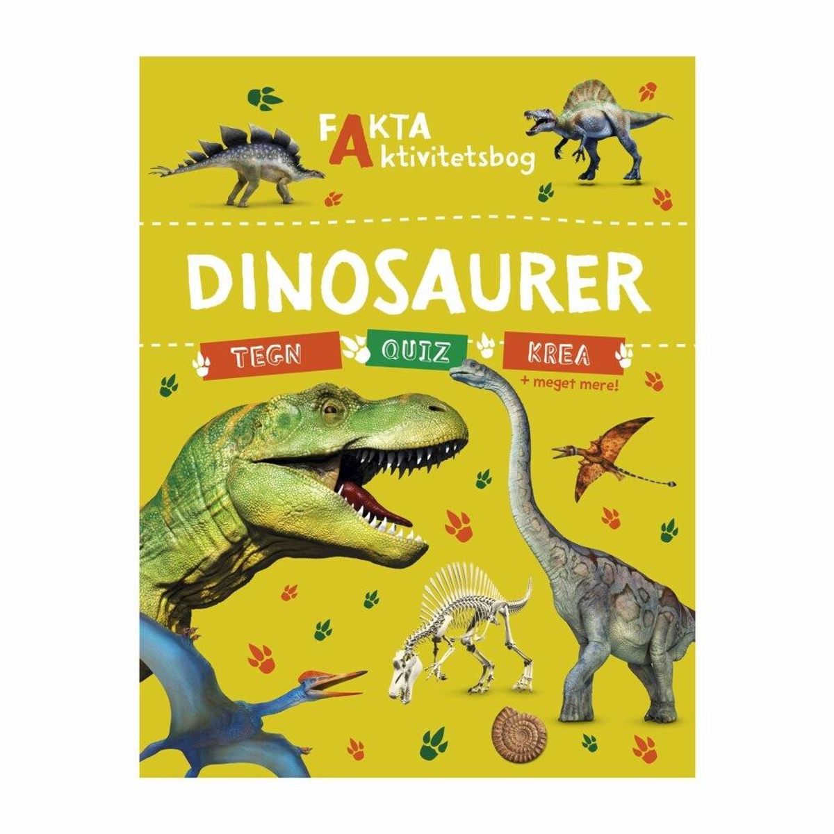 Bog, Fakta-aktivitetsbog: Dinosaurer