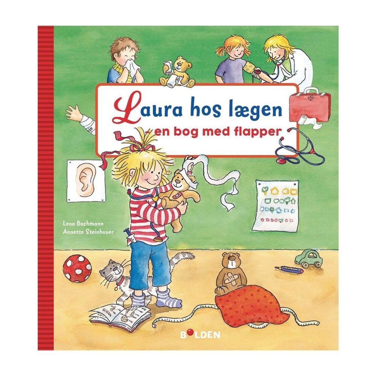 Bog - Laura hos lægen - Fra 3 år.