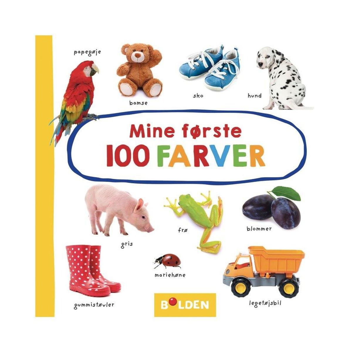 Bog - Mine første 100 farver - 0-2 år