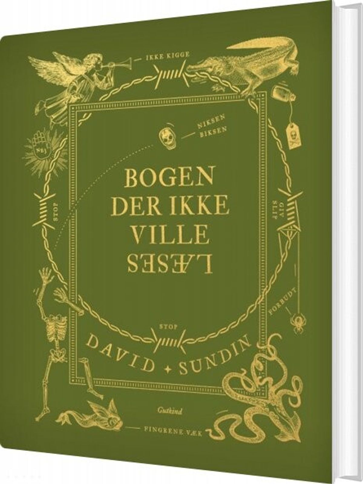 Bogen Der Ikke Ville Læses - David Sundin - Bog